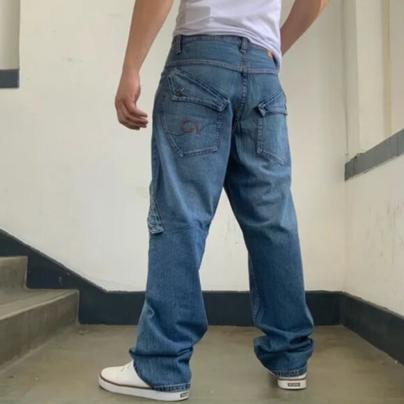 Men’s Rocawear Mid Blue Lightweight Denim Pants NWT